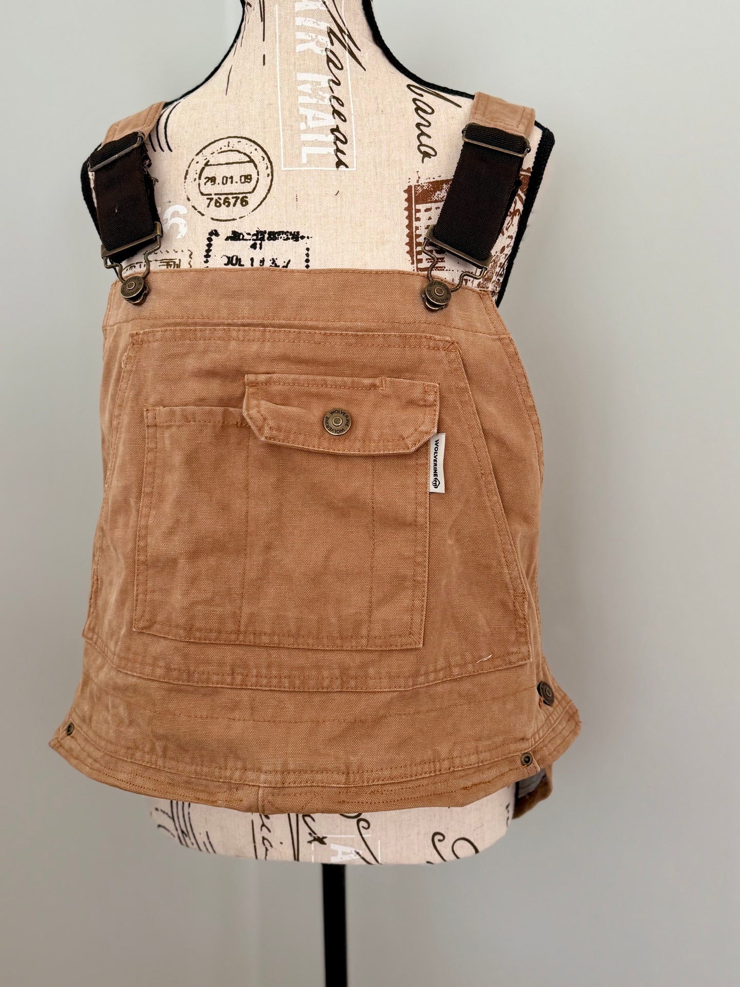 Made with Love (The Original) - Repurposed Overall Bib Vest