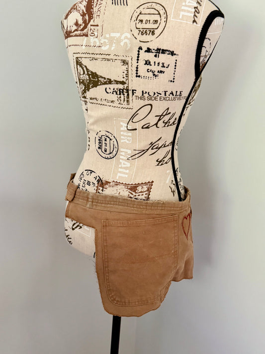 Made with Love Festival Bag (Button Closure)